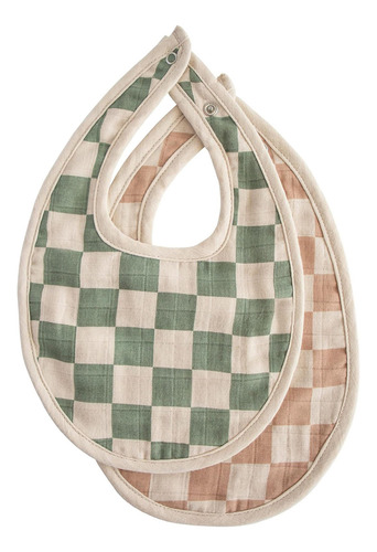 Mushie Muslin Baby Bab | Algodón Suave Para Gotas Babe Y | |