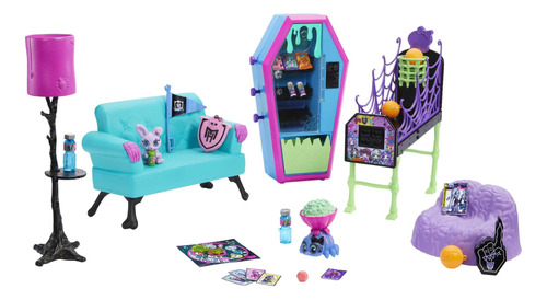 Monster High Juego De Salón Para Estudiantes, Muebles Para.