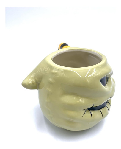 Taza Cerámica 3d Oogie Boogie De Disney, 20 Onzas, Silver Bu