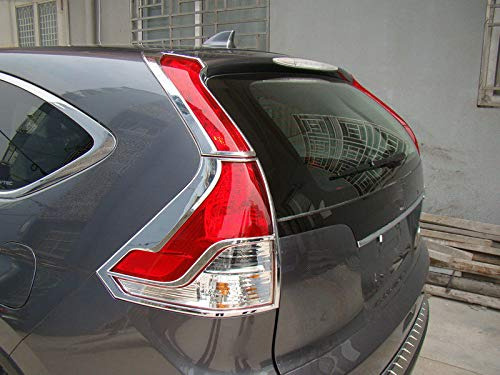 2 2013 Para Honda Crv Cr-v Abs Cromado Trasera Luz Cubierta