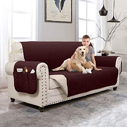 Protector Sofa, Forro, Mueble, Funda, Medida 1.65, Bolsillos