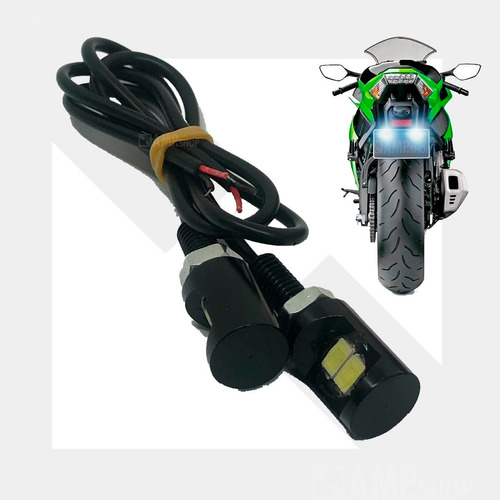 Parafuso Placa Luz Led Moto