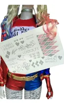 Comprar Disfraz De Harley Quinn Niñas Con Tatuajes Harley Quinn