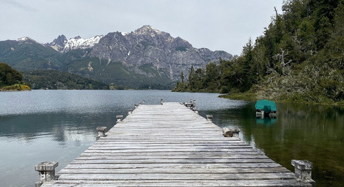Un Lugar Para Soñar! La Negra Cabaña De 2 Dor. Para 4 Pers. Lago Gutierrez