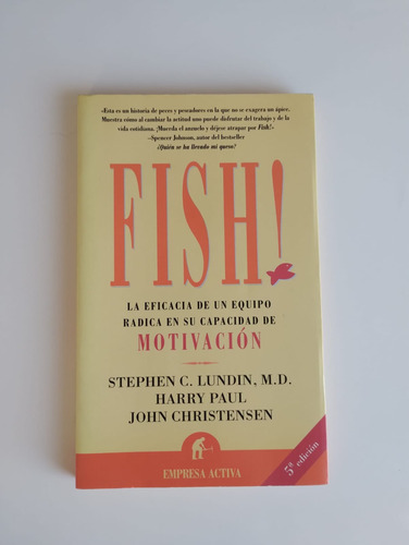 Libro Fish ! De Stephen Lundin - Usado Fish!