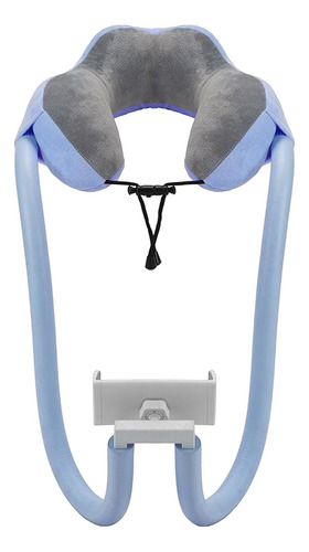 S Almofada De Pescoço Com Suporte Para Telefone,
