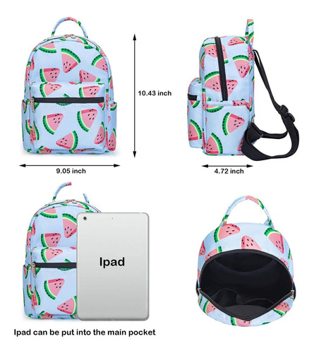 Mini Mochila Para Ninos Diseno De Sandia