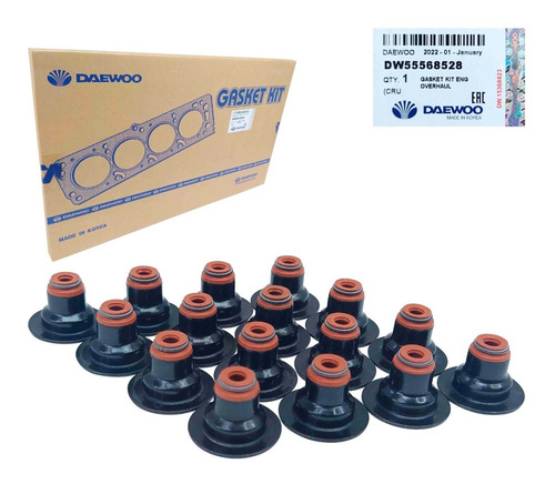 Imagen 8 de 9 de Kit Juego Empacaduras Chevrolet Cruze 2011 2012 2013 Origina