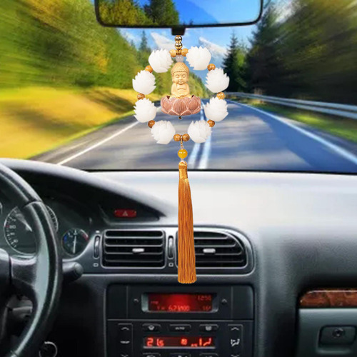 Generic Buddha - Espejo Retrovisor Para Coche, Colgante,