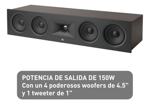 Altavoz Con Canal Central Jbl Stage 2 L245c Negro