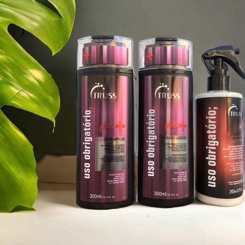 Plus Mais Shampoo Condici 300ml+summer Miracle 260ml Truss