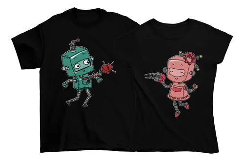 comprar 2 Playeras Dúo Regalo Pareja Novios Amor San Valentin 14 02
