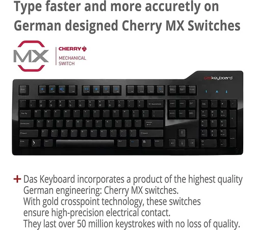 Teclado Mecánico Das Keyboard Switch Cherry Mx Marrón