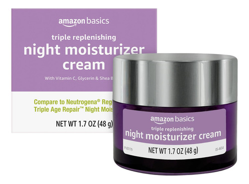 Amazon Basics Crema Hidratante Triple Reponedora, Crema De .