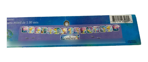 Letrero Movil Campanita Tinkerbell Hadas Deseo Cumpleaños Gm