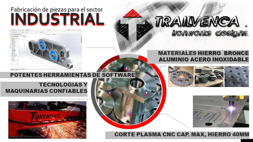 Imagen 4 de 4 de Fabricación, Diseño Y Corte En Plasma