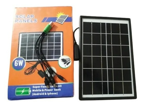 Panel Solar  Para Cargar Telefono,lamparas Mineras Yani,