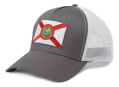 International Tie Grey Florida Hat Para Hombres Y Mujeres - 