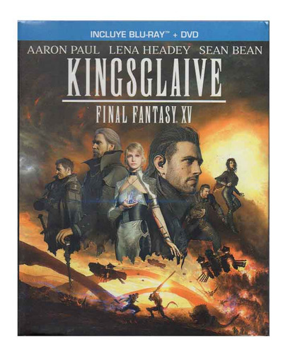 Kingsglaive Final Fantasy Xv Película Animada Bluray