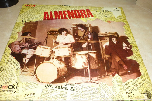 Almendra El Mundo Entre Tus Manos Vinilo  Promo Excelente