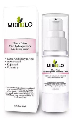 Creme Manchas Melasma Ultra Potente Ácidos 2% Hidroquinona 