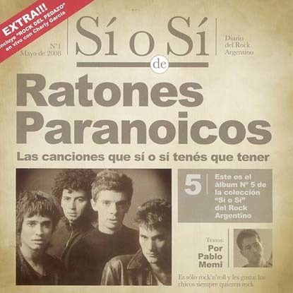 Cd - Si O Si - Diario Del Rock Argentino - Los Ratones