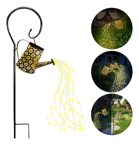 Lámpara Solar Decorativa Impermeable Para Jardín Exterior