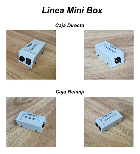 Caja Directa Di Box Audioblack (misma Calidad Que Di Radial)