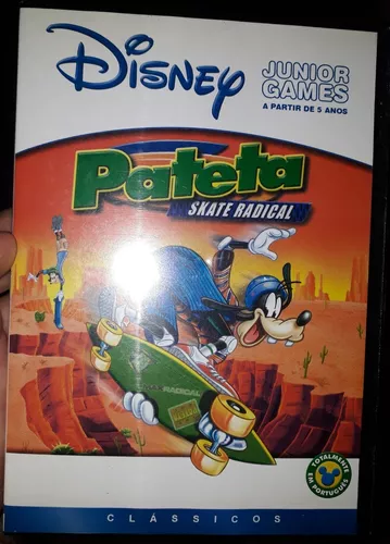 Jogo Midia Fisica Disney Coleção Pop Pateta Skate Radical PC - Skate -  Magazine Luiza