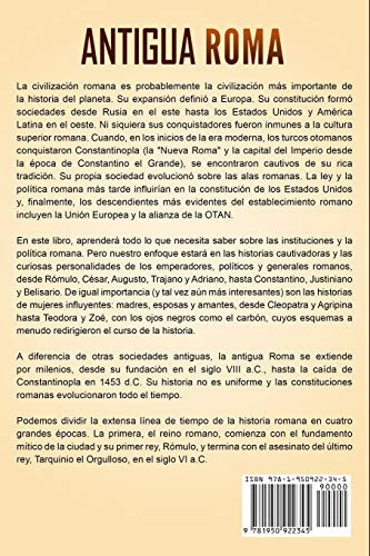 Antigua Roma: Una Introduccion Fascinante A La Republica Rom