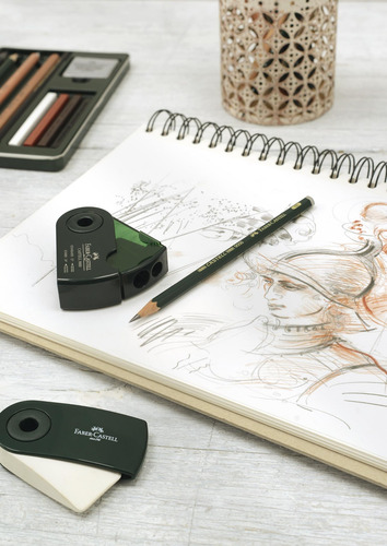 Imagen 4 de 6 de Juego Lápices Pitt Monochrome Estuche X21 Faber-castell