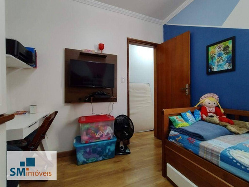 Imagem 11 de 20 de Casa Com 2 Dormitórios À Venda, 95 M² Por R$ 665.000 - Campestre - Santo André/sp - Ca0713