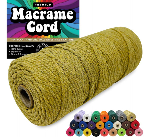 Cordón De Macramé De 3 Mm Cuerdas Gruesas Yarn De Mac...