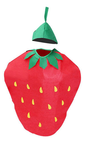 . 2 Disfraz De Fruta Para Niños, Disfraz De Cosplay, Fresa