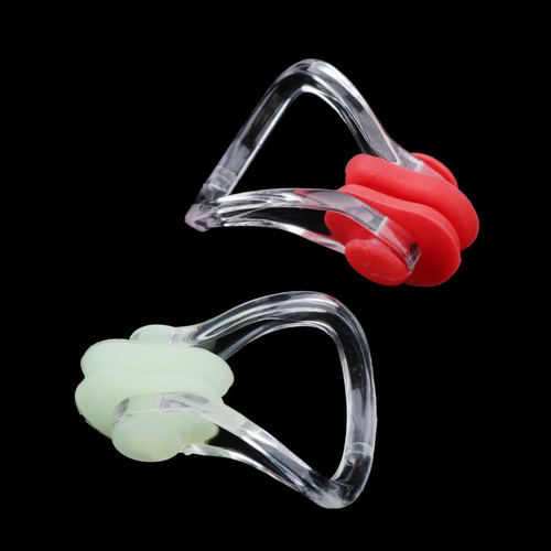 Paquete Pinzas Nasales De Silicona Con Protección Nasal