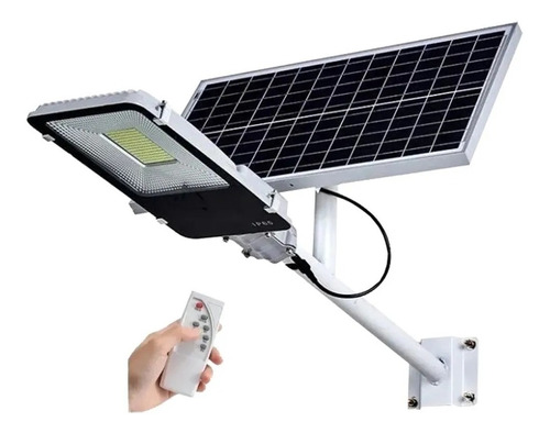 Foco Luminaria Solar Con Panel Solar Gama Alta 100w +control