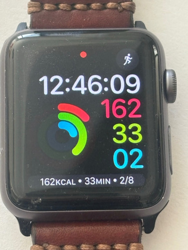 Apple Watch Series 3 42mm Lte Gris Oscuro Piel Piel (Usado)