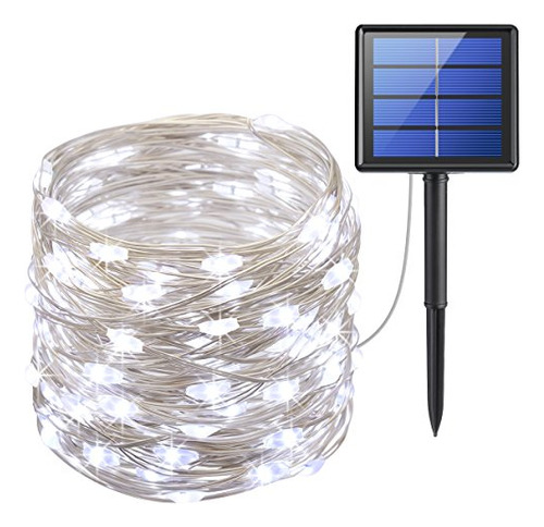 Luces De Cuerda De Potencia Solar De Amir, Mini 100 L7ptc