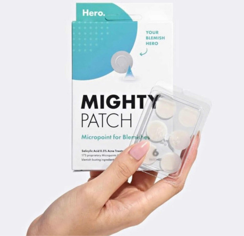 Mighty Patch Micropoint para manchas Tempo de aplicação diurno/noturno Tipo de pele Todos os tipos de pele