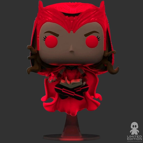 Imagen 3 de 4 de Funko Pop Wanda Visión Bruja Escarlata Glow In The Dark
