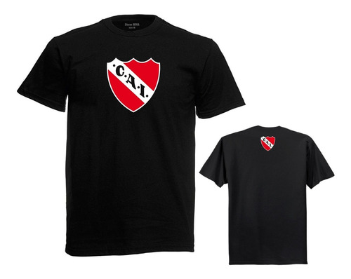 Remera Independiente Logo Cai  - 100% Algodón