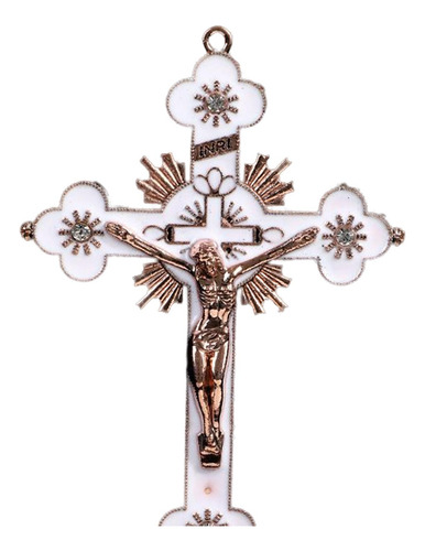 Crucifijo Cruz De Pared Jesucristo En La Mesa De Estatuas