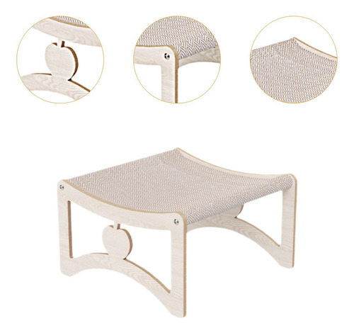 Cat Scratcher Bed Bed Sillón Cat Bed For Kitten Pet Regalo