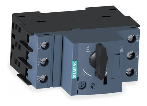 Disyuntor de motor Siemens 3rv2, 3 polos, 690 V, 9-12,5 A