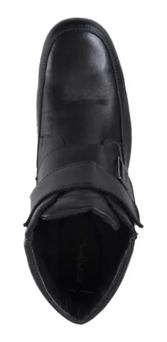 Bota Casual Michel Domit 6v01 Id 825225 Negro Para Hombre