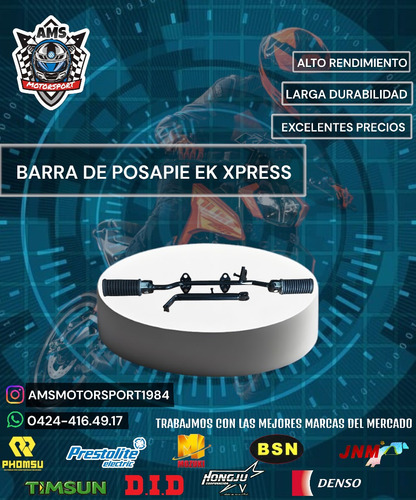 Barra De Posapie Ek Express