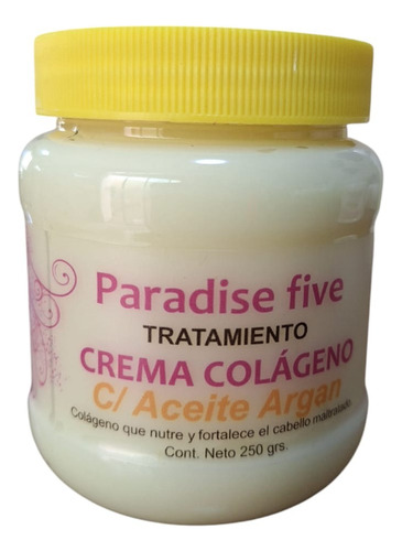 Tratamiento Capilar De Colágeno Y Argán 100% Natural