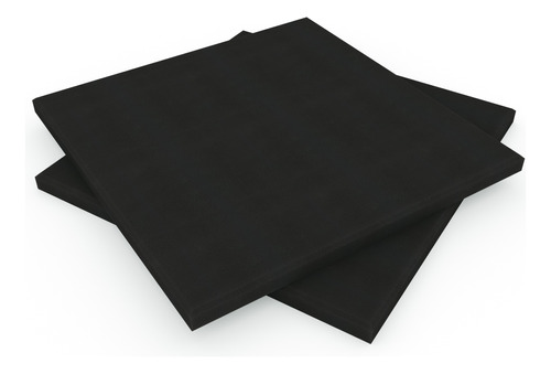 Placa Panel Acústico Absorbente Liso 500x500x30mm Basic