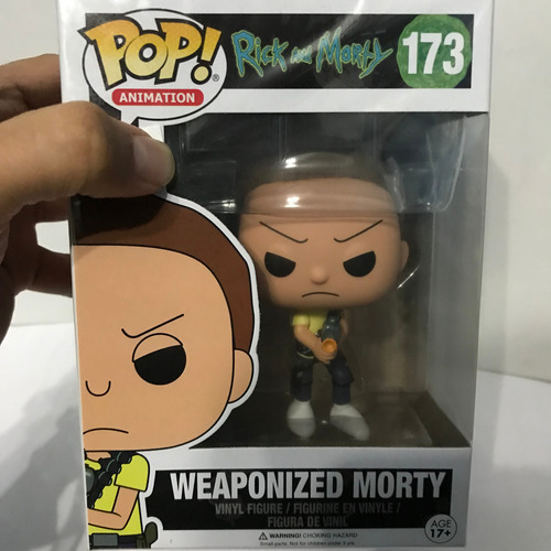 Funko Pop Anime Rick And Morty Weaponized Morty (Usado)