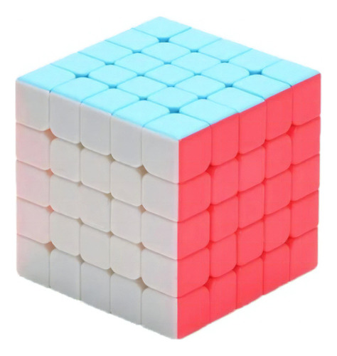 Cubo Magico Profissional Moyu Meilong Sem Adesivo 5x5 Cor Da Estrutura Branco